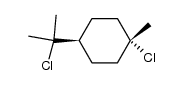 1,8-dichloro-cis-p-menthane Structure