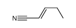 顺-2-戊烯腈结构式