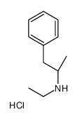 (R)-N-Ethyl Amphetamine Hydrochloride结构式