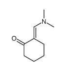 2-(dimethylaminomethylidene)cyclohexan-1-one结构式