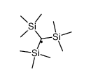 tris(trimethylsilyl)methyl radical Structure