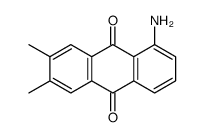 1-amino-6,7-dimethylanthracene-9,10-dione结构式