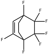 1,2,4,5,5,6,6-Heptafluorobicyclo[2.2.2]oct-2-ene结构式