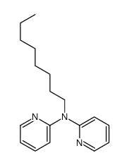 N-octyl-N-pyridin-2-ylpyridin-2-amine Structure