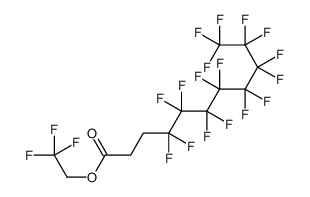 2,2,2-Trifluoroethyl 2H,2H,3H,3H-perfluoroundecanoate结构式