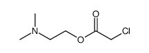 2-(dimethylamino)ethyl 2-chloroacetate结构式