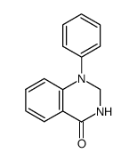 2,3-Dihydro-1-phenyl-4(1H)-quinazolinone Structure