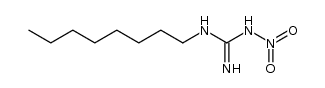 N-nitro-N'-octyl-guanidine结构式