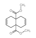 dimethyl 1,4,5,8-tetrahydronaphthalene-4a,8a-dicarboxylate structure