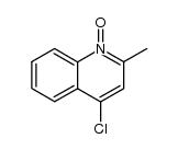 4-chloro-2-methylquinoline 1-oxide结构式