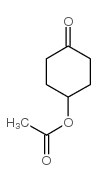 4-Oxocyclohexyl acetate Structure