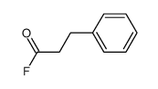 Benzenepropanoic acid fluoride Structure