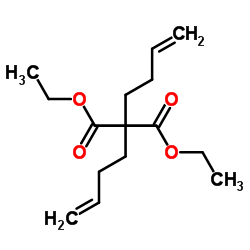Diethyl di-3-buten-1-ylmalonate结构式