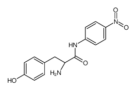 L-酪氨酰对硝基苯胺结构式