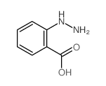 Benzoic acid,2-hydrazinyl- Structure