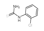 2-氯苯基硫脲结构式