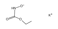 hydroxycarbamic acid ethyl ester, potassium salt Structure