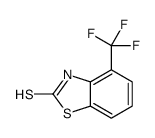 4-(三氟甲基)苯并[d]噻唑-2(3H)-硫酮结构式