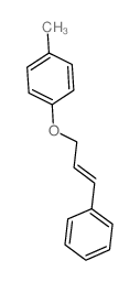 1-cinnamyloxy-4-methyl-benzene结构式