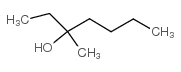 3-Heptanol, 3-methyl- Structure