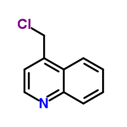 4-(氯甲基)喹啉结构式