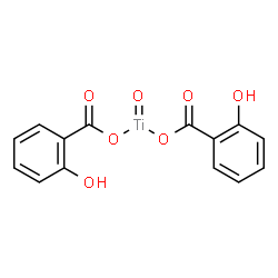 bis(salicylato-O1,O2)oxotitanium结构式