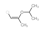 (Z)-1-chloro-2-propan-2-yloxy-prop-1-ene结构式