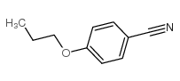 4-丙氧基苄腈结构式