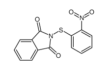2-(2-硝基苯硫基)-异吲哚啉-1,3-二酮结构式