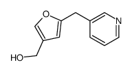 [5-(pyridin-3-ylmethyl)furan-3-yl]methanol结构式