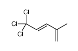 5,5,5-trichloro-2-methylpenta-1,3-diene结构式