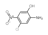 2-Amino-4-Chloro-5-Nitrophenol Structure