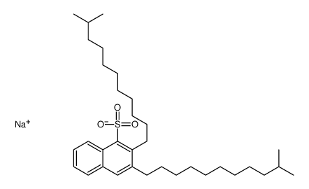 sodium diisododecylnaphthalenesulphonate Structure