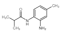 N-(2-amino-4-methylphenyl)-2-methylpropanamide结构式