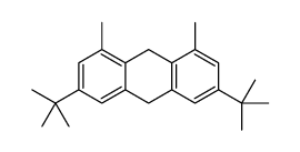 5-tert-butyl-2-[(4-tert-butyl-2,6-dimethylphenyl)methyl]-1,3-dimethylbenzene结构式