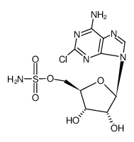 5'-sulfamoyl-2-chloroadenosine structure
