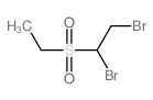 Ethane, 1,2-dibromo-1-(ethylsulfonyl)-结构式