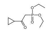 1-cyclopropyl-2-diethoxyphosphorylethanone结构式