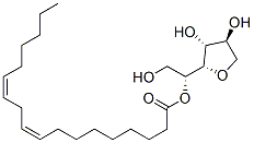 Sorbitan, mono-9,12-octadecadienoate, (Z,Z)- Structure