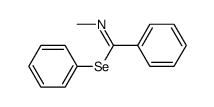 N-Methylselenobenzimidsaeure-phenylester结构式