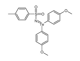 N-(bis(4-methoxyphenyl)-l4-tellanylidene)-4-methylbenzenesulfonamide Structure