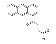 4-(anthracen-1-yl)-4-oxobutanoic acid结构式