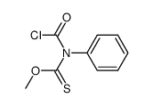 Carbamothioic acid,(chlorocarbonyl)phenyl-,O-methyl ester (9CI)结构式