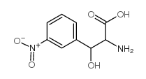 2-AMINO-3-HYDROXY-3-(3-NITRO-PHENYL)-PROPIONIC ACID结构式