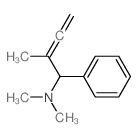 N,N,2-Trimethyl-1-phenyl-2,3-butadien-1-amine结构式