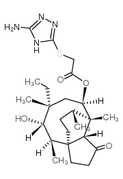 Azamulin Structure