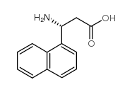 (R)-3-Amino-3-(1-naphthyl)-propionic acid structure