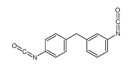 1-isocyanato-3-[(4-isocyanatophenyl)methyl]benzene Structure