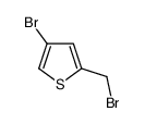 4-溴-2-(溴甲基)噻吩结构式