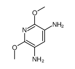 2,6-二甲氧基-3,5-二氨基吡啶结构式